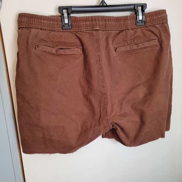Cutoff Drawstring Shorts - Picture 2 of 2